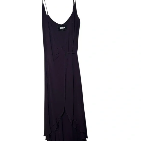 Reformation Black High Low Dress - Picture 2 of 6